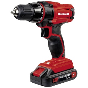 Masina de gaurit si insurubat cu acumulator Einhell TC-CD 18-2 Li (litiu-ion, 18V, cutie de viteze cu 2 trepte, blocare ax, 18+1 setari de cuplu, inclusiv lumina LED) - Img 4