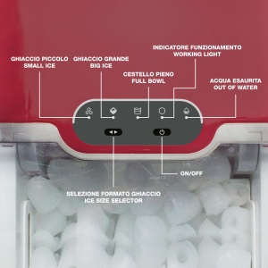 Masina de Gheata BEPER P102CON550, 12 kg24h, 1.3L, Inox - Img 4