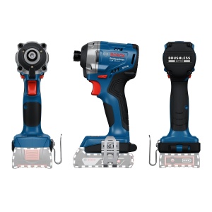 Masina de insurubat Bosch Professional GDR 18V-215 18V 215 Nm 2 acumulatori 40Ah incarcator L-BOXX - Img 6