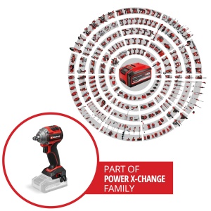 Masina de insurubat Einhell TP-CW 18260-C Li BL-Solo 18V 260 Nm Brushless fara acumulator - Img 2