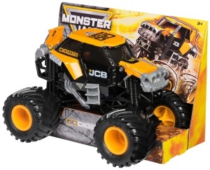 Masina de Jucarie Monster Jam JCB Digatron M27 cu Detalii Autentice - Img 8