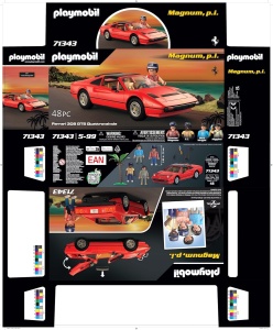 Masina de Jucarie PLAYMOBIL Ferrari 308 GTS Quattrovalvole, Figurine incluse, 48 piese - Img 8