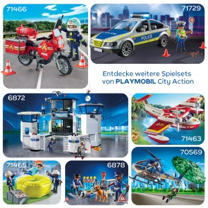Masina de jucarie PLAYMOBIL Stunt Show 71808 cu motocicleta si accesorii - Img 6