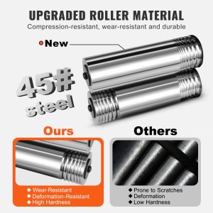 Masina de laminat metale VEVOR KD-Y7548, 3 in 1, latime 75 mm, reglaj grosime 0,03-6,5 mm, otel rezistent - Img 5