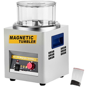 Masina de Polisat Magnetica VEVOR KT-185, 180 mm, 2000 Umin, Capacitate 3 kg