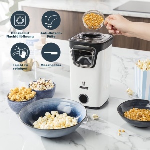 Masina de Popcorn Princess 292986, 1100W, preparare rapida in 3 minute - Img 4