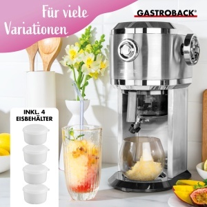 Masina de Slush Gastroback, Raspel ajustabil, Capacitate 1.5L - Img 7