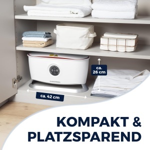 Masina de spalat rufe CLEANmaxx cu functie de abur, 1800 W, automata - Img 10