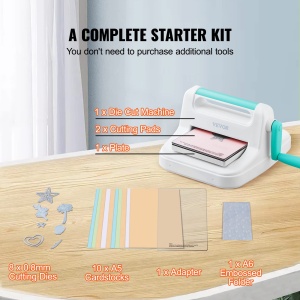 Masina de Stantat si Prelucrat VEVOR 160 mm, Starter Kit pentru Scrapbooking - Img 3