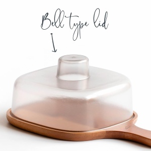 Masina de taiat branza Lacor 62004, din lemn de acacia, BPA-free, 21.5 x 18.5 cm - Img 4
