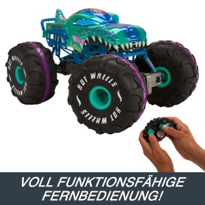 Masina de Teren Radiocomandata Hot Wheels Mega-Wrex 16, 60 cm, Multi-suprafata - Img 3