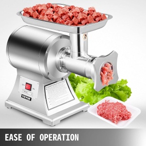 Masina de tocat carne electrica VEVOR 1100 W, inox, 150 kgh - Img 5