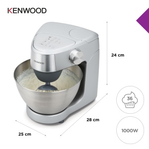 Masina de tocat Kenwood Prospero KHC29A.R0SI, 4.3 L, 1000W, Argintie - Img 5