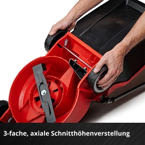 Masina de tuns iarba Einhell GE-CM 1830, acumulator 18V, 30cm, 25L - Img 7