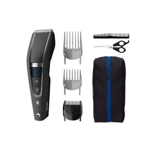 Masina de tuns Philips Series 5000 HC563215 lame DualCut Turbo 100 rezistenta la apa