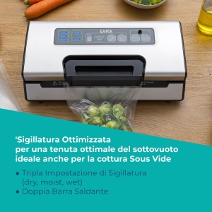 Masina de vidat LAICA VT3220, putere 20 lmin, 2 role incluse - Img 7