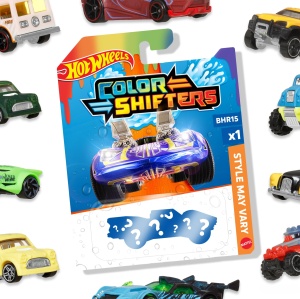 Masina Hot Wheels Color Shifters BHR15, Scara 164, Schimbare Culoare cu Apa