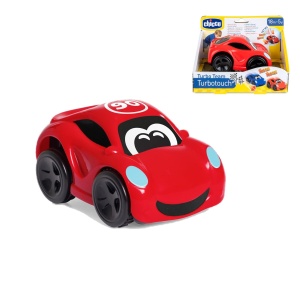 Masinuta Chicco Turbo Touch Sport Rosu Sunete Realiste si Vibratii Distanta Pana la 8 Metri