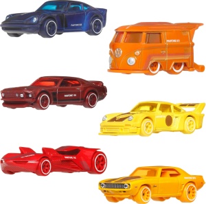 Masinute Hot Wheels Multipack Pantone Die-Cast 164, Culoare Diversa, Design Artistic