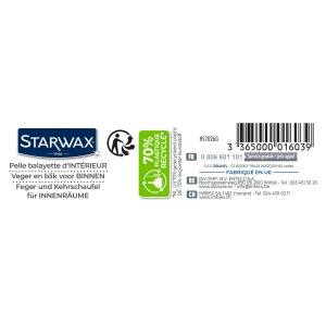 Matura manual Starwax 33 cm, ergonomica, cu maner pentru curatare usoara - Img 7