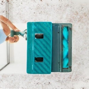 Matura pentru aspirator fara fir Cecotec Conga Rockstar 11500 Odyssey Station Connected IA Max 300AW 800W Inteligenta artificiala Aplicatie Durata de  - Img 14