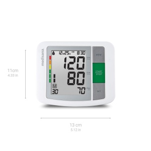 Medisana BU 510 Tensiometru pentru brat, tensiometru si ritm cardiac cu functie de memorie, scala de semafor, manseta de tensiune arteriala cu indicatie de batai neregulate ale inimii - Img 2