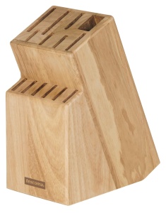 Messerblock Tescoma WOODY din lemn pentru 13 cutite, stabil si elegant
