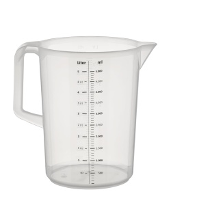 Mesurator APS 5 Litri, Plastic, Transparent, Cu Maner