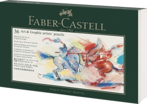 Metalletui Faber-Castell 180011 pentru 36 Stifte, din metal, cu suport detasabil - Img 5