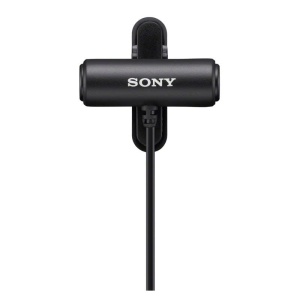 Microfon lavaliera Sony ECM-LV1 Stereo Negru Compact - Img 4