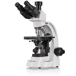 Mikroscop trinocular Bresser BioScience 40x-1000x, iluminare Kohler, focalizare precisa