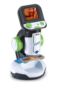 Mikroscop video interactiv VTech cu display LCD, 200x marire, pentru copii de la 7 ani - Img 4