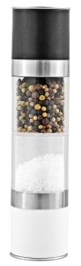 Mina de sare si piper Fackelmann DUO, inox, 5.1x22 cm, cu mecanism ceramic - Img 2