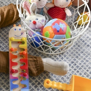 Minge HABA Babyball Tiere - Minge moale pentru copii de la 6 luni, cu motive de animale - Img 2