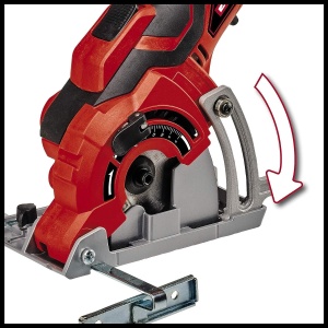 Mini fierastrau circular Einhell TC-CS 89 600W adancime taiere 27 mm lama TCT ghidaj paralel - Img 4