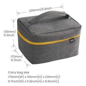 Mini proiector BenQ GV11, unghi de proiectie de tavan de 135deg, extensie de bas de 270deg, Google Android TV 10, design rotund, baterie de 160 min, 200 de lumeni ANSI, corectie automata trapezoidala, Wi-Fi | &, Alb | HDMI - Img 7