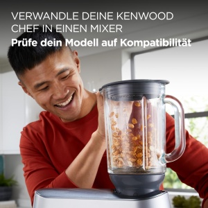 Mixer cu sticla Kenwood KAH359GL, 1.6L, rezistent la caldura, AnthrazitSilver - Img 3