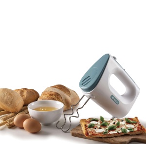 Mixer de mana Ariete 1545 450 W 5 viteze functie Turbo alb si teal - Img 5