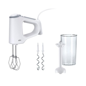Mixer de mana Braun MultiMix 3, 550W, alb, cu 3 accesorii - Img 4