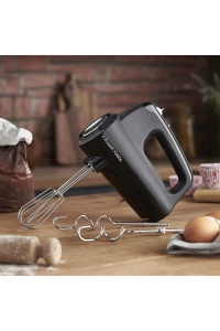 Mixer de mana Russell Hobbs Mixer de mana Negru mat 5 niveluri de viteza functie turbo 2 teluri si carlige de aluat sigure pentru masina de spalat vas - Img 7
