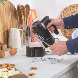 Mixer de mana Salter Toronto, 300 W, 5 viteze, negru - Img 4