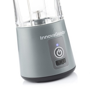 Mixer portabil reincarcabil cu cana Shakuit InnovaGoods gri - Img 3