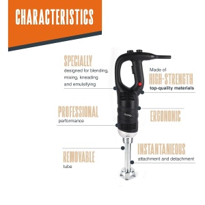 Mixer profesional Lacor 69905, 450 W, capacitate 30 L, inox - Img 3