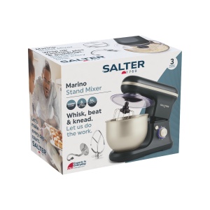 Mixer Salter Marino 1200W 5L Puls 6 Viteze AlbastruGri - Img 2
