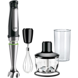 Mixer vertical Braun MultiQuick 7 MQ7035X 1000W ActiveBlade SmartSpeed accesorii incluse Negru