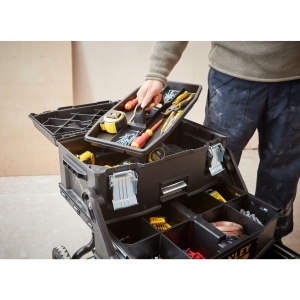 Mobilier de lucru Stanley FatMax Cantilever 1-94-210, 54.9x73.3x41.3 cm, cu roti grele - Img 3