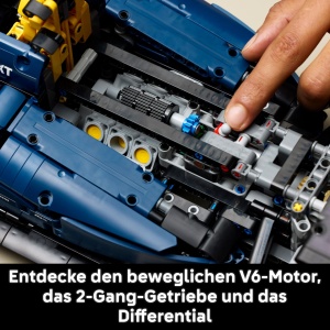 Model auto LEGO Technic Oracle Red Bull Racing RB20 F1, 1639 piese, 18 - Img 4