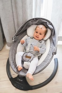 MoMi KENANI Balansoar pentru bebelusi Bluetooth telecomanda greutate maxima 9 kg - Img 10