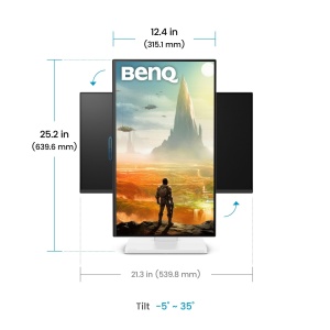 Monitor BenQ GW2490TE, 23.8 inch, FHD, 144Hz, USB-C, Ergonomic - Img 7