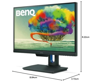 Monitor BenQ PD2500Q, 25 inch, 2K WQHD, 100 sRGB, Negru - Img 8